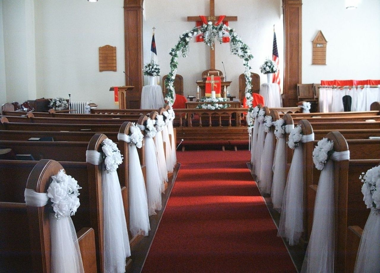 Church Wedding Decorations